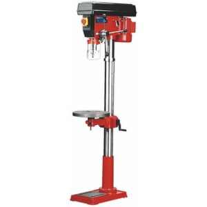 LOOPS 16-Speed Floor Pillar Drill - 650W Motor - 1630mm Height - Safety Release Switch