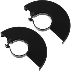 AOUGO 2 Pieces Black Metal Wheel Guard Cover Grinder Replacement for Electric Dangle Grinder（100mm）