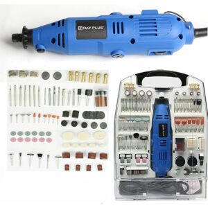 Day Plus - 234Pcs Accessories Power Rotary Tool Multi Tool Combi Tool Variable 6 Speed 10,000-32,000rpm Mini Drill for diy Creations, Craft Projects,