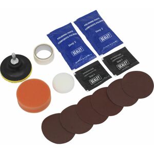 LOOPS 3-Stage Headlight Restoration Kit - Improves Visibility & Safety - Plastic Lens