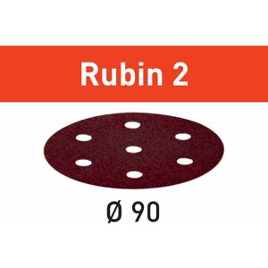 Rubin2 Sanding Discs stf D90/6 P60 RU2/50 49907 - Festool