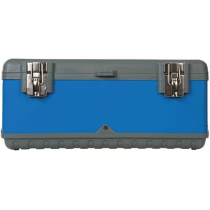 Loops - 580 x 280 x 220mm Tough Toolbox Power Coated Steel Body Impact Resistant Case