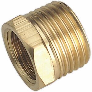 Loops - Air Tool Adaptor - 1/2' bspt Male to 3/8' bsp Female - Hexagon Nipple Connector