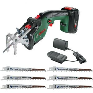 Keo Garden Recip Pruning Multi Saw 18v Li-Ion Battery & 6x Recip Blades - Bosch