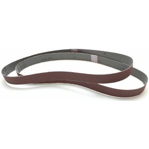 CHARNWOOD SB130100 Sanding belt 1 x 30 - 100 grit - pack of 2 - Brown