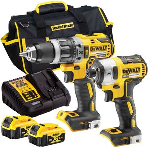 18V 2 Piece Power Tool Kit with 2 x 5.0Ah Batteries T4TKIT-716 - Dewalt