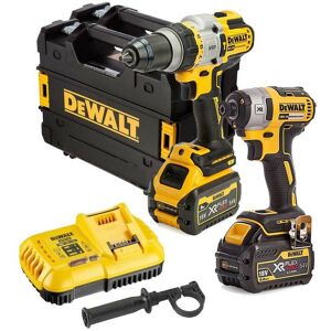 18v xr FlexVolt Advantage High Power Set - DCD999N Combi Drill + DCF887N - Dewalt