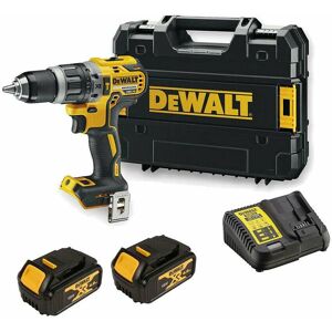 DCD796M2 18v xr Cordless Brushless Combi Drill With 2x4Ah Batts, Charger And Carry Case - Dewalt