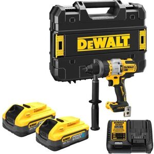 DCD999H2T 18v xr FlexVolt Advantage Hammer Drill - 2x 5ah Powerstack - Dewalt