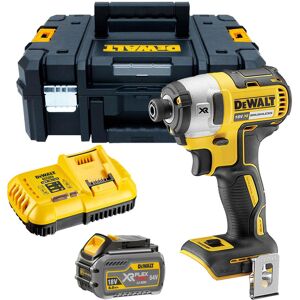 DCF887T1 18V Brushless Impact Driver with 1 x 6.0Ah Battery & Charger in tstak - Dewalt