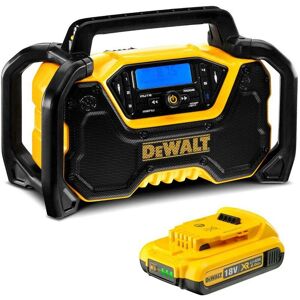 Dewalt - DCR029 240v 12 - 18v xr Flexvolt Bluetooth dab Digital Radio +18V Battery