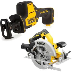 DCS369N 18v xr Compact Brushless Reciprocating Saw & DCS570N Circular Saw - Dewalt