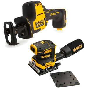 DCS369N 18v xr Compact Brushless Reciprocating Saw & DCW200N Sander Bare - Dewalt