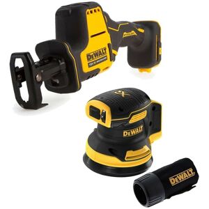 DCS369N 18v xr Compact Brushless Reciprocating Saw & DCW210N Sander Bare - Dewalt