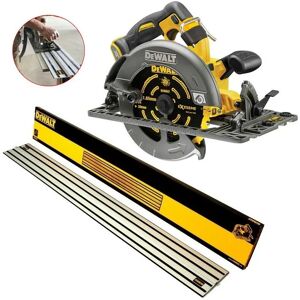 DCS579N 54v 190mm xr FlexVolt High Power Circular Saw Bare + Guide Rail - Dewalt