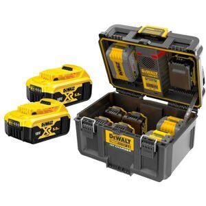 DWST83470 Toughsystem 2 Charger Box 18 / 54v xr x 2 DCB184 5.0ah Battery - Dewalt