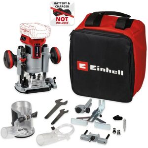 Power X-Change 18v tp-ro 18v Cordless Brushless Router Trimmer + Plunge - Einhell