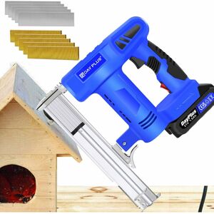 Briefness - Electric Nail Gun Staple Framing Heavy Duty Woodworking diy Tool Nailer Battery