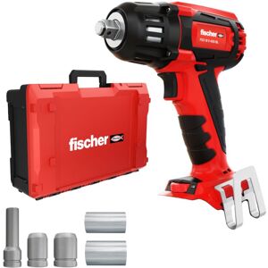 Cordless Impact Wrench fss 18V 400Nm (Black) with Installation Accessories (1 Pack) - Fischer