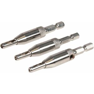 Silverline - Hinge Drill Bit Set 3pce - 2, 2.8 & 3.6mm