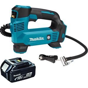 Makita - DMP180Z 18V Inflator Pump with 1 x 5.0Ah Battery:18V