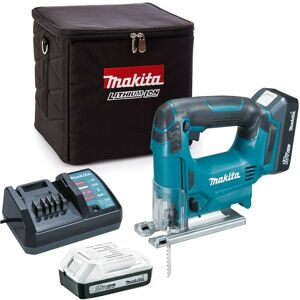 Makita JV183DAE 18v Cordless G-Series Jigsaw + 2 x 2ah Batteries, Charger + Bag