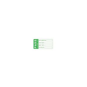 Martindale Electric - MARLAB2 LAB2 pat Test Labels - Green/White