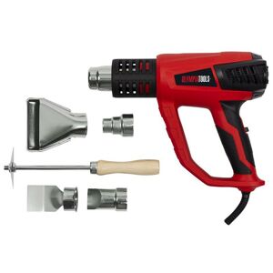 Olympia Power Tools - Heat Gun with 5 Accessories 2000W 240V OLPHG2000
