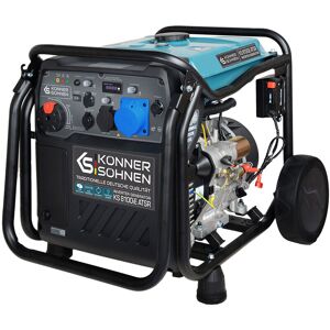 KÖNNER & SÖHNEN Petrol inverter generator KS 8100iE ATSR Max power 8000 W