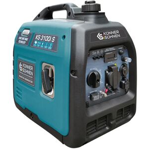 KÖNNER & SÖHNEN Petrol inverter portable generator KS 3100i S Max power 3100 W