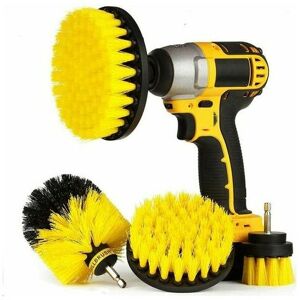 NEIGE Pieces Electric Drill Cleaning Brush - Electric Cleaning Brush Scrubber for Cleaning Bathrooms, Pool Tiles, Bricks, Ceramics (Drill Not Included) - ja