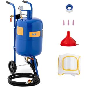 MSW - Portable Sandblaster Mobile Sandblasting Tool Pneumatic 40L 8.6 bar