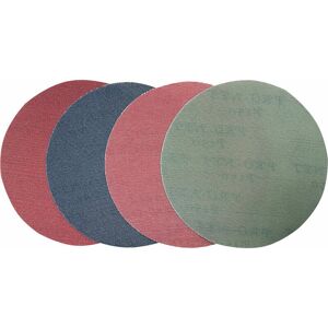 Charnwood - ProNet 200mm 8 Dia, Self Adh Loop Backed Sanding Discs, Mix Pack 4