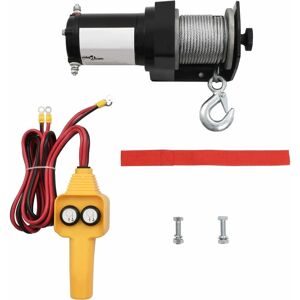 Berkfield Home - Royalton 12 v Electric Winch 907 kg Wire Remote Control