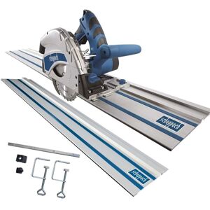 PL55 plunge saw + 2800 mm guide track + kit accessories - Scheppach