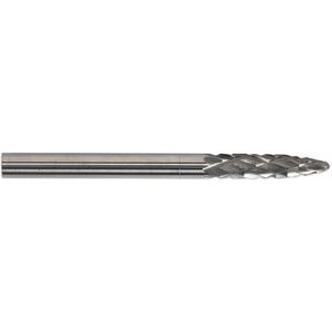 Micro Carbide Burr Ball Nose Tree Pack of 3 MCB006 - Sealey