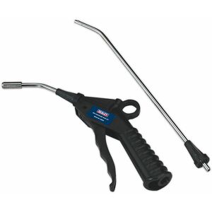 Sealey - SA914 Air Blow Gun with Safety Nozzle and 2 Extensions