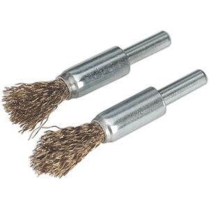 VS1801 Decarbonising Brush Set 2pc - Sealey