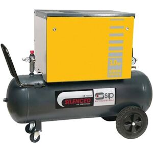 SIP 06219 Airmate B3800/3M/100 3HP, 100 Litre Mobile Silenced Piston Compressor