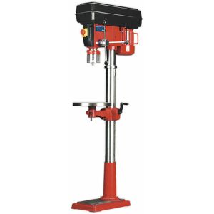 LOOPS Variable Speed Floor Standing Pillar Drill - 650W Motor - 1630mm Height - 230V