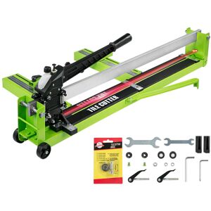 VEVOR 39-Inch Tile Cutter Manual Tile Score Cutter, with Tungsten Carbide Scoring Wheel Professional Vinyl Plank Cutter, Adjustable Laser Guide for