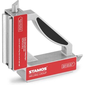 STAMOS Welding Magnet Magnetic Welding Holder Welding Angle With Switch 50 kg 90°