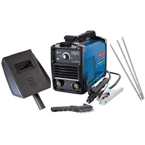 Inverter welder 160AMP electrode mma with accessories 230V Scheppach WSE1100