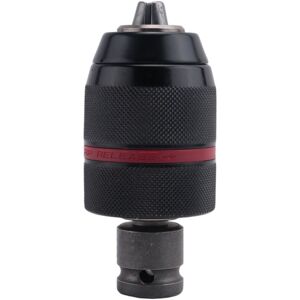 TLILY 1.5-13Mm Keyless Drill Chuck 1/2Inch-20UNF with SDS-Plus Shank 1/4Inch Hex 1/2Inch Socket Square Wrench Adapter