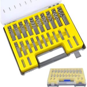 Tinor - 150Pcs Mini Twist Drill Bits Set, hss Shank Drill Bit Kit Micro Twist Drilling Tool for diy Woodworking with Storage Box, 0.4mm-3.2mm