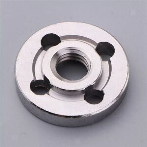 Tlily - 18Pcs Lock Nuts Flange for Makita 9523 Nut Inner Outer Kit Angle Grinder Tool 2 Specifications-Toothless, Toothed