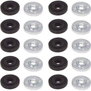 TLILY 20Pcs Replacement Angle Grinder Part Inner Outer Flange for 9523