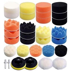 ZVD - 31-piece car polishing sponge set with M14 drill adapter and polishing pad for ro/da dual-action polishers
