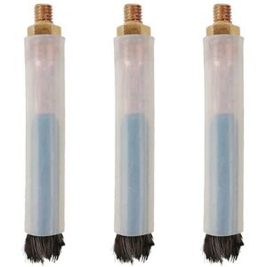 TLILY 3X M10 Thread Fiber Welding Cleaning Brush Used for Cleaning Passivated and Polished Steel Welds After tig or mig Welding