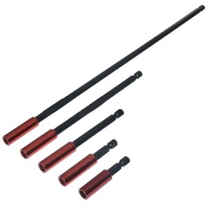 TLILY 5Pcs Quick Release Bit Holder 1/4Inch Hex Screwdriver Drill Long Handle Tip for Screw